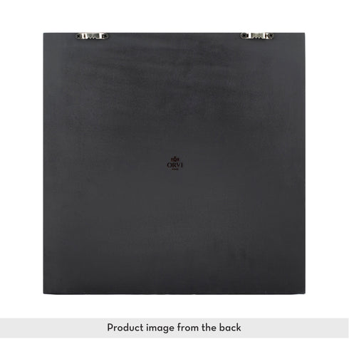 Contemporary Wooden Wall Decor With Brass Design